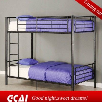 Bedroom furniture high strength iron men bunk bed double bed