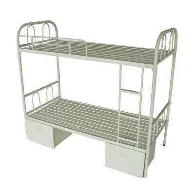 Bedroom living bunk bed used metal double deck bed